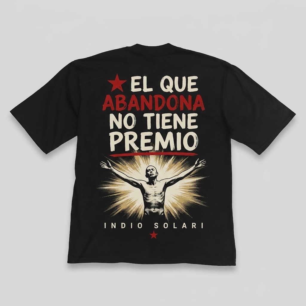 Remera Indio Solari — El Futuro Llegó Hace Rato